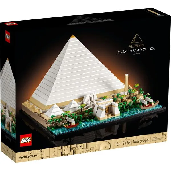 Architecture 21058 Великая пирамида Гизы