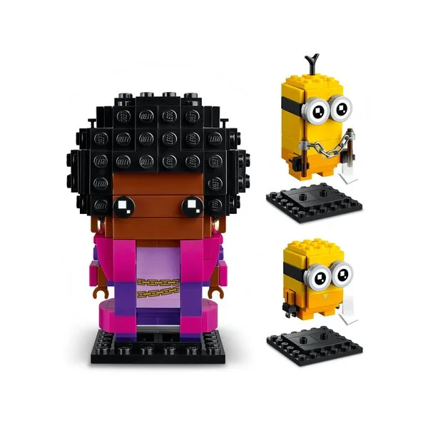 BrickHeadz 40421 Миньоны: Белботтом, Кевин и Боб (Фото 5)
