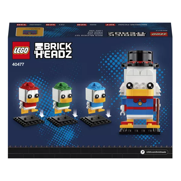 BrickHeadz 40477 Скрудж Макдак, Билли, Вилли и Дилли (Фото 14)