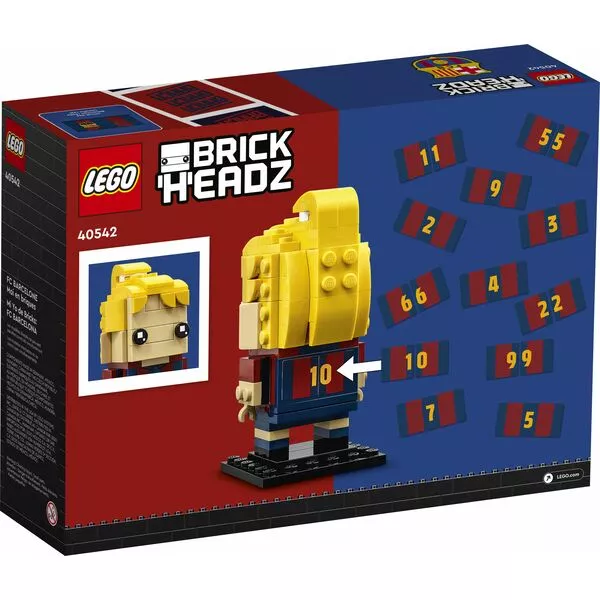 BrickHeadz 40542 ФК Барселона (Фото 2)