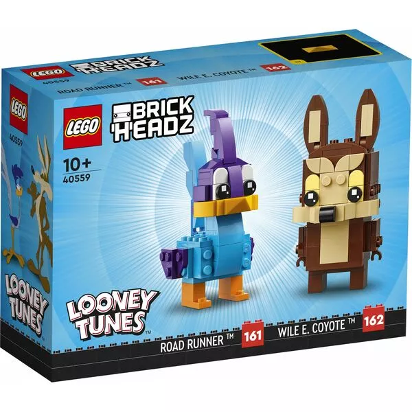 BrickHeadz 40559 Хитрый койот и Дорожный бегун