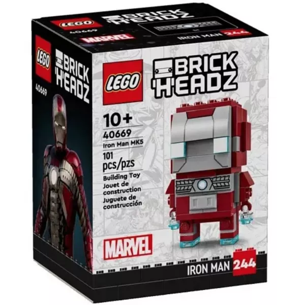 BrickHeadz 40669 Фигурка Железного человека MK5