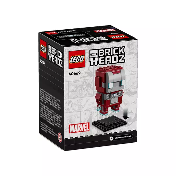 BrickHeadz 40669 Фигурка Железного человека MK5 (Фото 5)