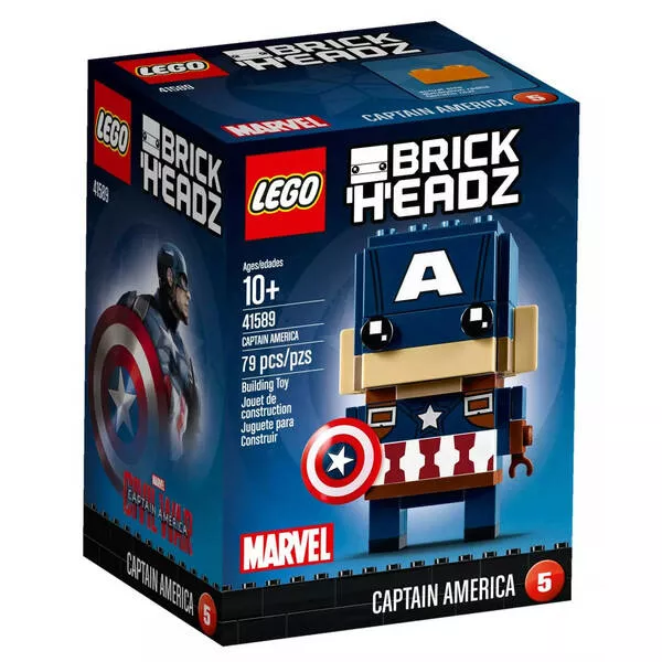 BrickHeadz 41589 Капитан Америка
