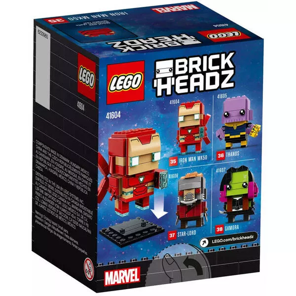 BrickHeadz 41604 Железный человек MK50 (Фото 2)