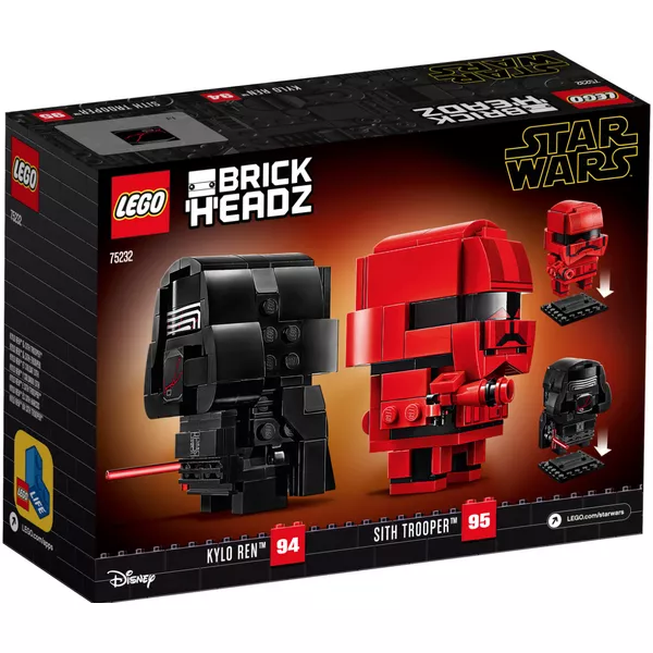 BrickHeadz 75232 Кайло Рен и штурмовик ситхов (Фото 2)