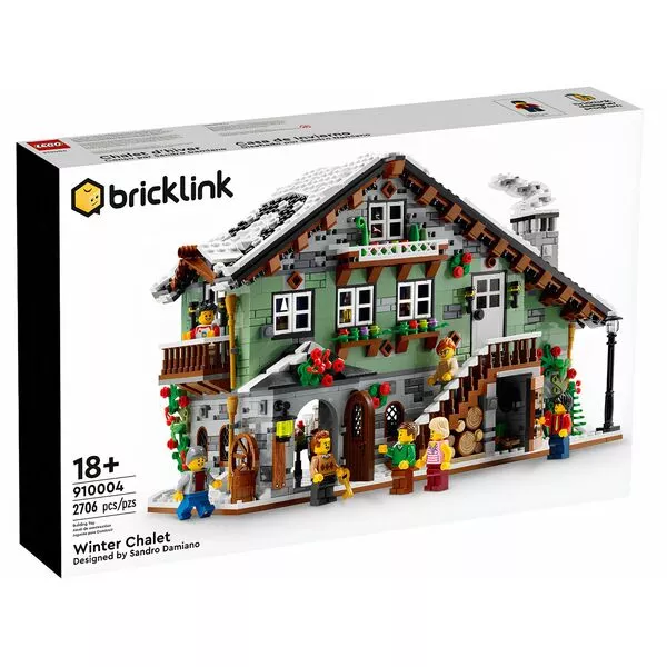 BrickLink 910004 Зимнее шале