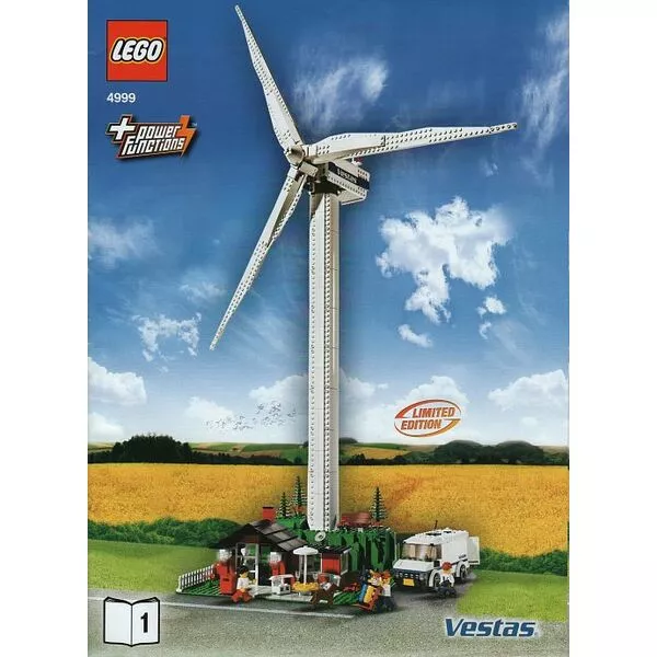 City 4999 Ветряные турбины Vestas Power Plant