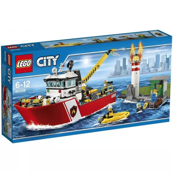 City 60109 Пожарный катер