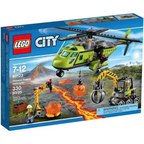 City 60123 Транспортный вертолет исследователей вулканов
