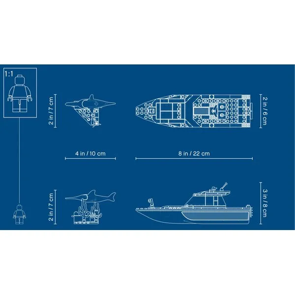 City 60221 Яхта для дайвинга (Фото 8)