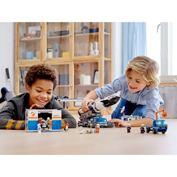 City 60229 Площадка для сборки и транспорт для перевозки ракеты (Фото 3)