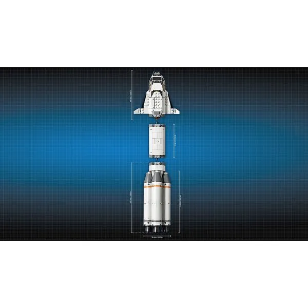 City 60229 Площадка для сборки и транспорт для перевозки ракеты (Фото 14)