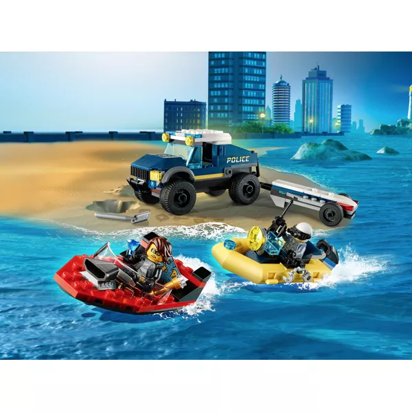 City 60272 Полицейская лодка (Фото 3)