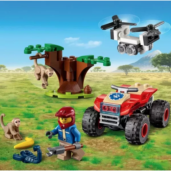 City 60300 Спасательный вездеход для зверей (Фото 3)