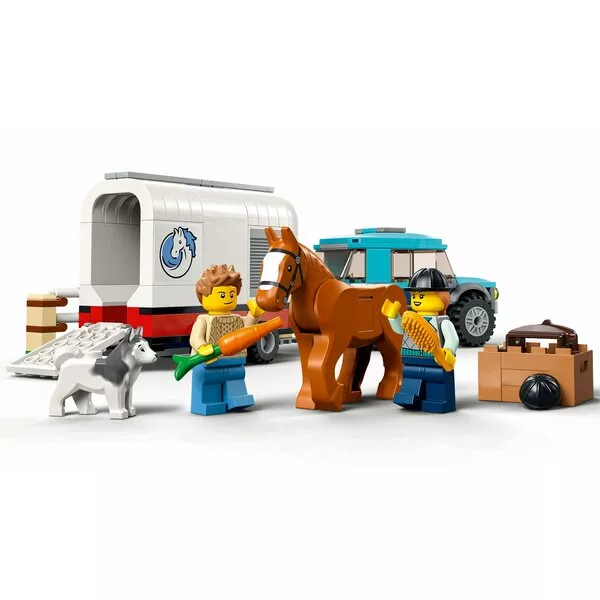 City 60327 Машина с прицепом для лошади (Фото 6)