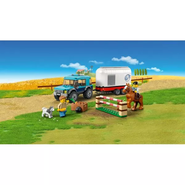 City 60327 Машина с прицепом для лошади (Фото 3)