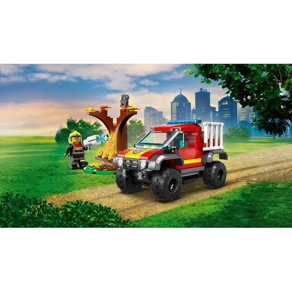 City 60393 Спасательный пожарный внедорожник (Фото 3)