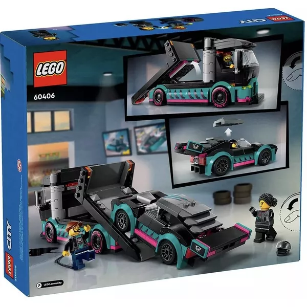 City 60406 Гоночный автомобиль и автовоз (Фото 2)