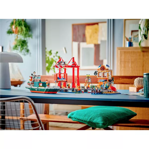 City 60422 Морской порт с грузовым судном (Фото 12)