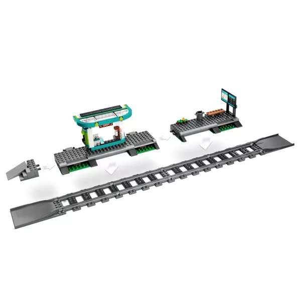 City 60423 Трамвай и остановка в центре города (Фото 8)