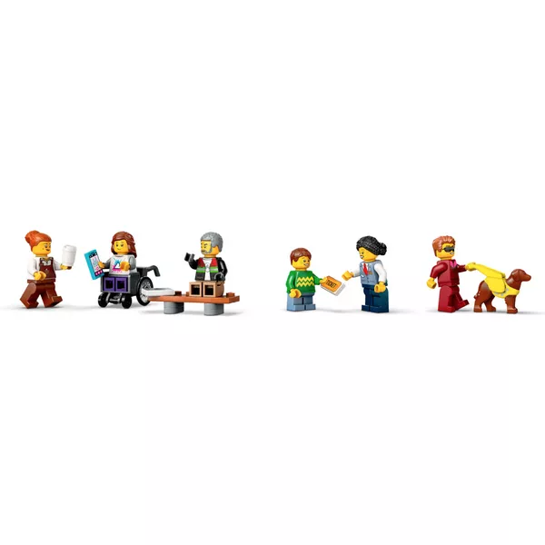 City 60423 Трамвай и остановка в центре города (Фото 9)