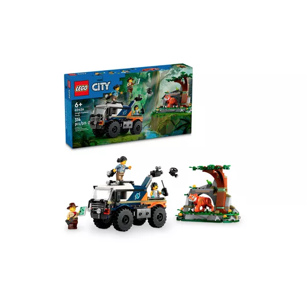 City 60426 Исследователь джунглей: грузовик для бездорожья (Фото 3)