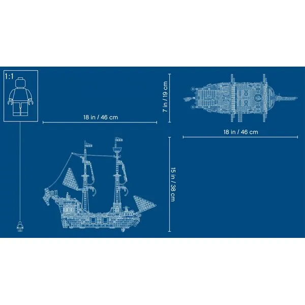 Creator 31109 Пиратский корабль (Фото 17)