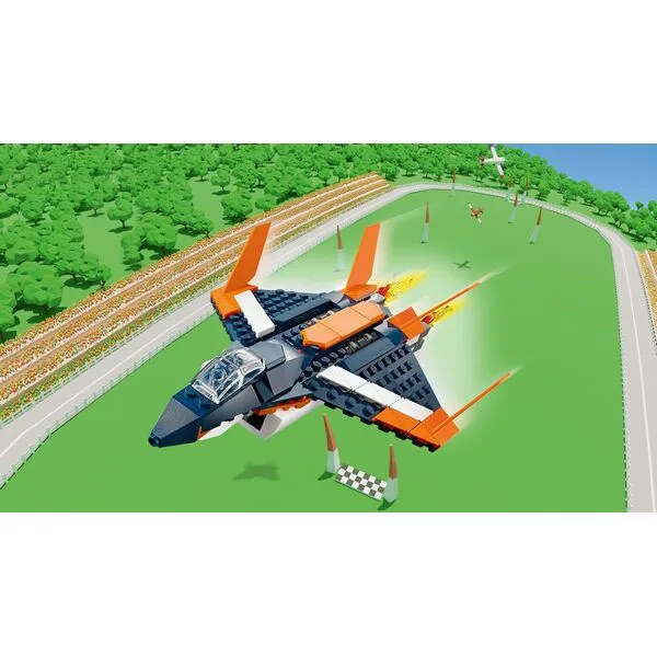 Creator 31126 Сверхзвуковой самолёт (Фото 4)