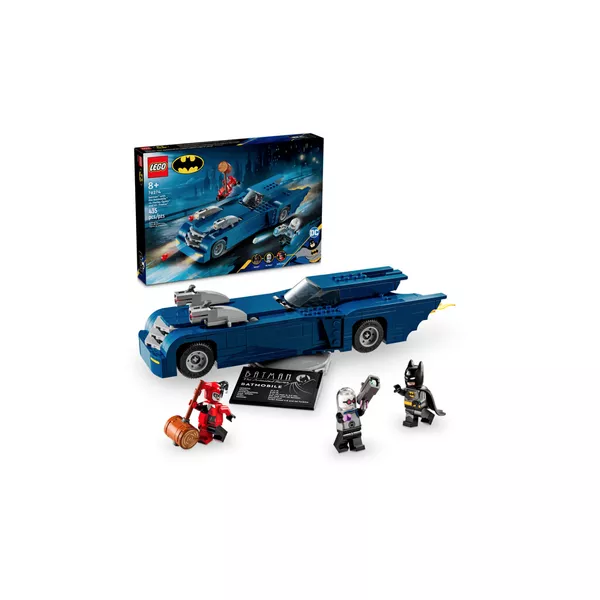 DC Comics Super Heroes 76274 Бэтмен на Бэтмобиле против Харли Квинн и Мистера Фриза (Фото 8)