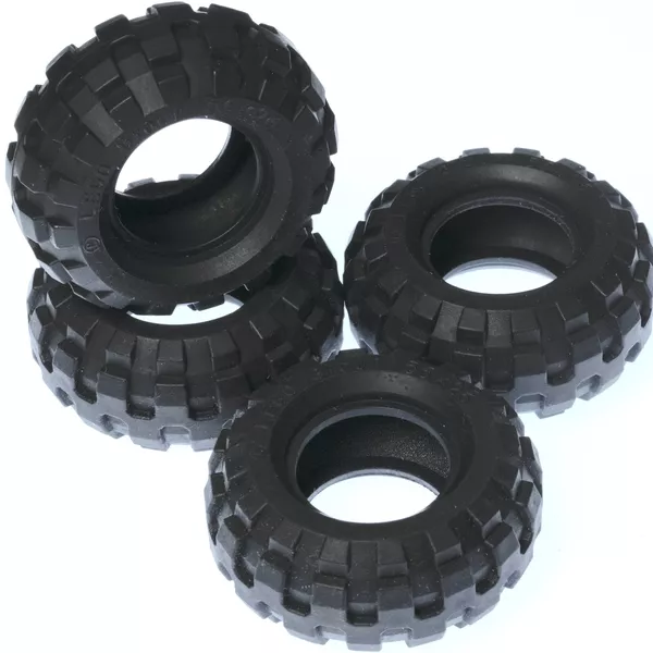 Детали 4297209-4 Шины Technic 56 x 26 Balloon чёрные, детали 55976 / 4297209 / 6495636, набор 4 шт (Фото 4)