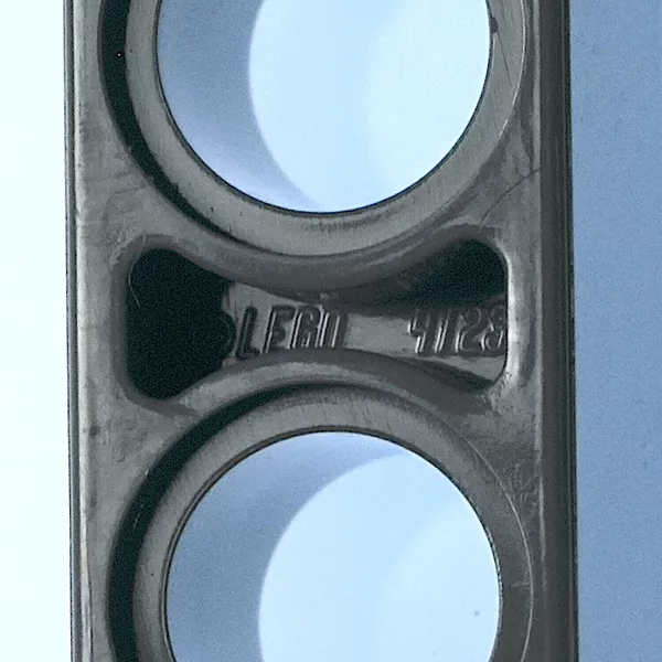 Детали 4522937-10 Балка Technic 1 x 13 толстая тёмно-серая, деталь 4522937, набор 10 шт (Фото 3)