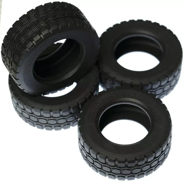 Детали 4610381-4 Шины Technic 94.3 x 38 R чёрные, детали 92912 / 4610381, набор 4 шт (Фото 1)