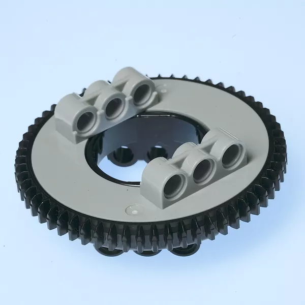 Детали 6109283-2 Поворотный круг LEGO Technic 60 зубьев, скошенные, комплект 6109283, 1 шт