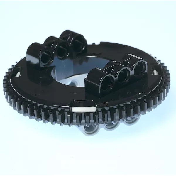 Детали 6109283-2 Поворотный круг LEGO Technic 60 зубьев, скошенные, комплект 6109283, 1 шт (Фото 2)