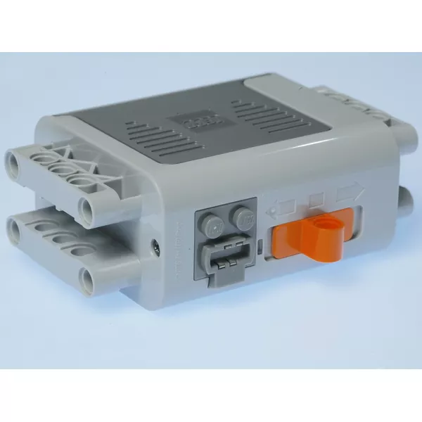 Детали 6171037 Батарейный блок Technic 9V PF с оранжевым переключателем, детали 59510c01 / 4506078 / 6074147 / 6171037 / 6236269 / 6257768, 1 шт (Фото 2)