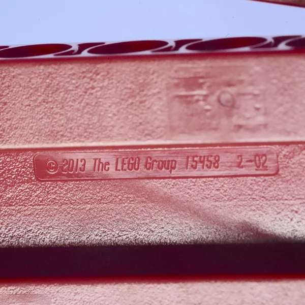 Детали 6224922-4 Панель Technic 3 x 11 x 1 красная, деталь 6224922, набор 4 шт (Фото 2)