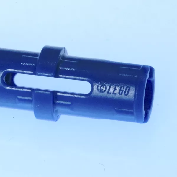 Детали 6299413-50 Пины Technic 3L с трением синие, деталь 6299413, набор 50 шт (Фото 2)