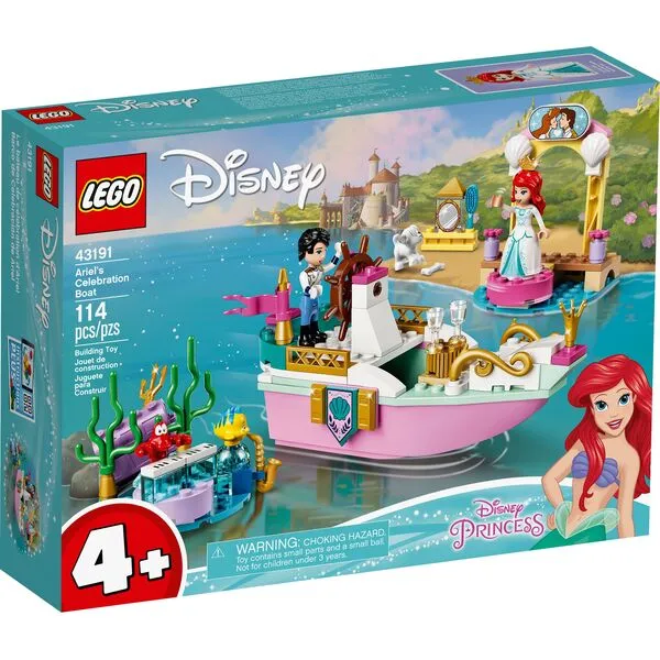 Disney Princess 43191 Праздничный корабль Ариэль