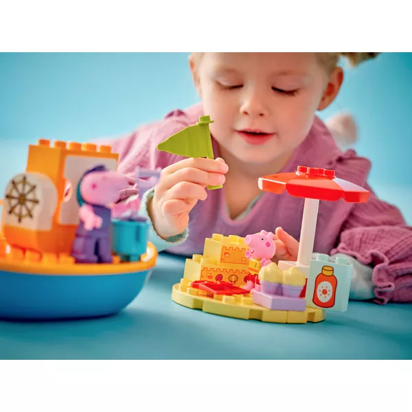 DUPLO 10432 Свинка Пеппа: прогулка на лодке (Фото 8)