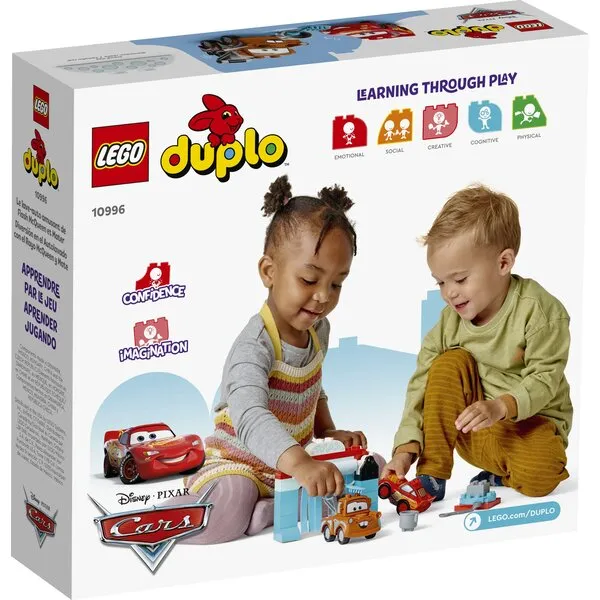 DUPLO 10996 Веселая автомойка Молнии Маккуина и Мэтра (Фото 2)