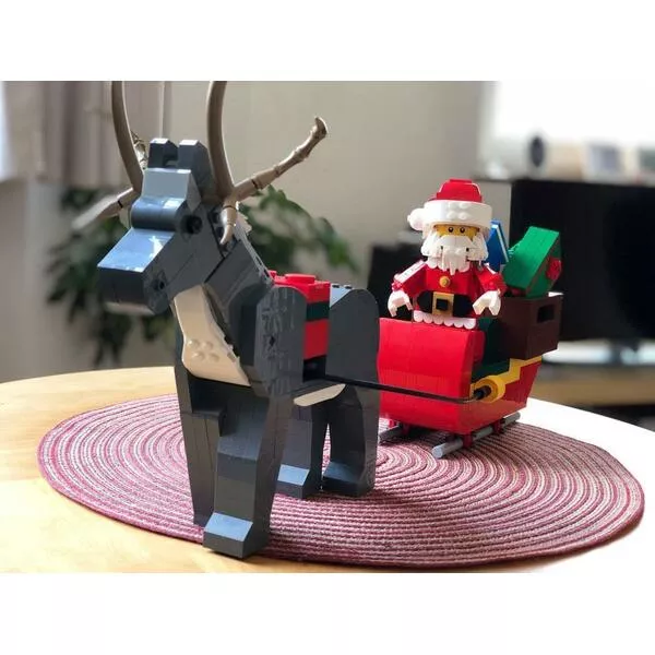 Exclusive 4002018 40-летия минифигурок LEGO Рождественский подарок (Фото 4)