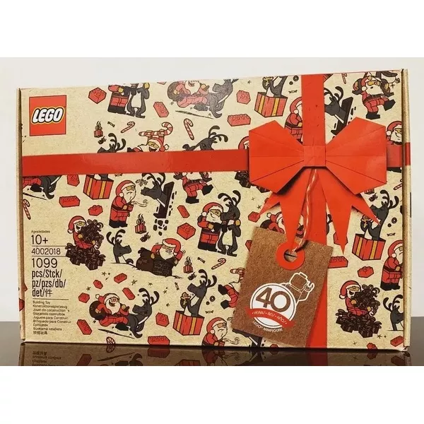 Exclusive 4002018 40-летия минифигурок LEGO Рождественский подарок