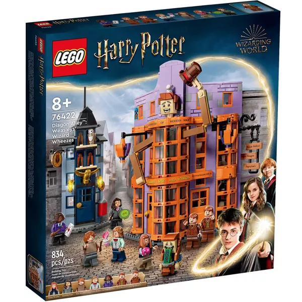 Harry Potter 76422 Косой переулок: Волшебные вредилки Уизли