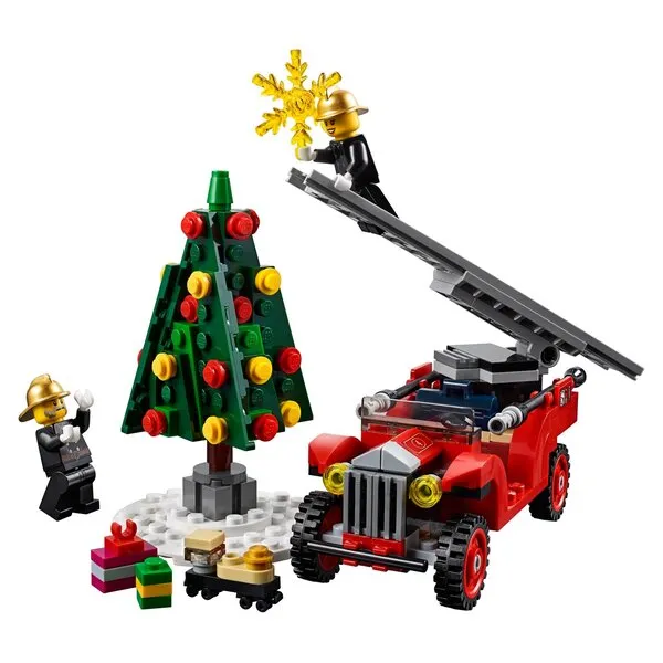 Icons 10263 Пожарная часть в зимней деревне (Фото 17)