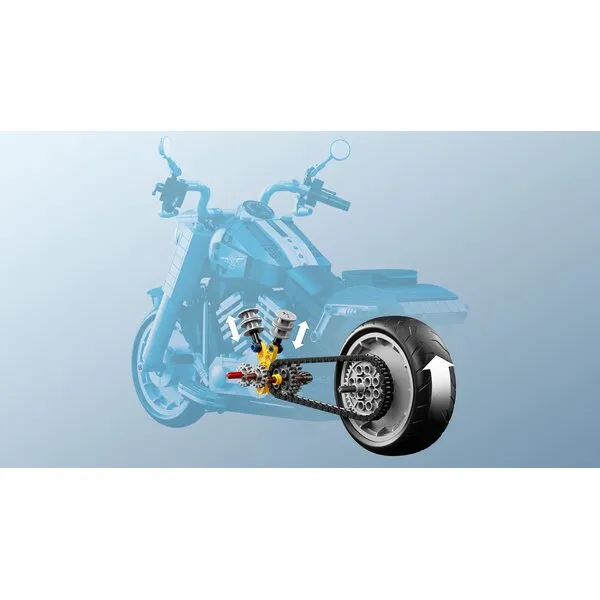 Icons 10269 Harley-Davidson Fat Boy (Фото 12)