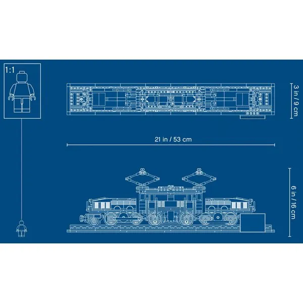 Icons 10277 Локомотив Крокодил (Фото 19)
