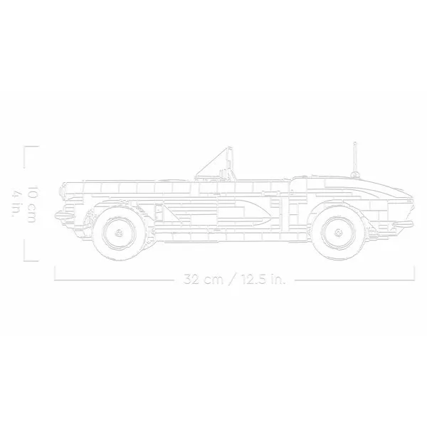 Icons 10321 Chevrolet Corvette 1961 (Фото 6)