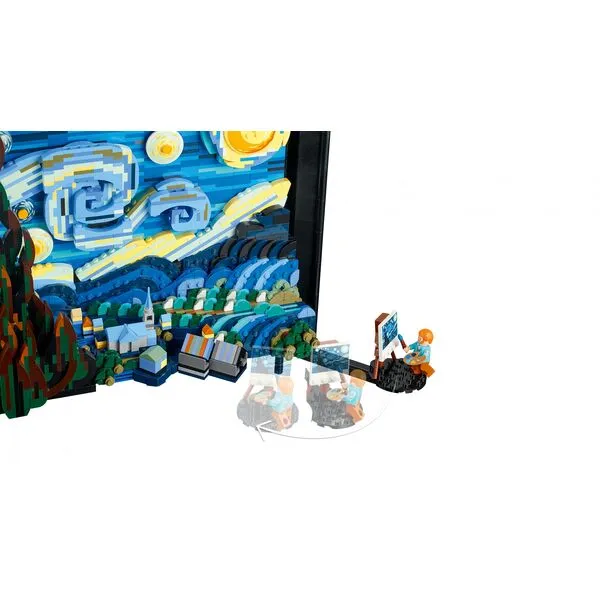 Ideas 21333 Винсент Ван Гог - Звездная ночь (Фото 8)