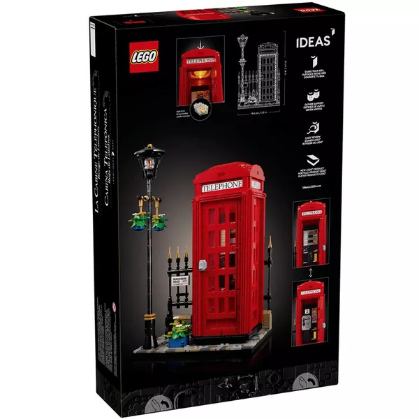 Ideas 21347 Красная лондонская телефонная будка (Фото 2)